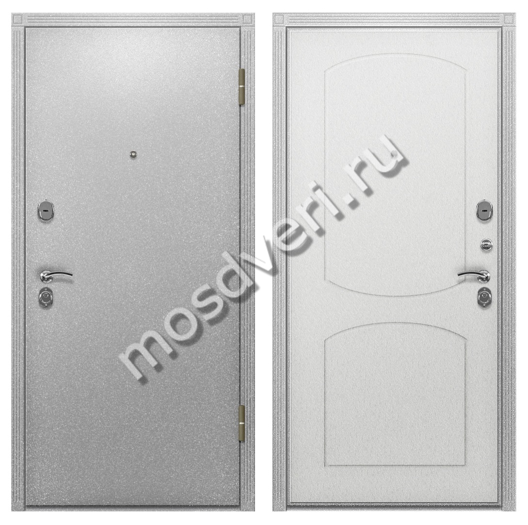 Железная дверь в квартиру с порошковым напылением и МДФ - купить от производителя Мосдвери Железная дверь в квартиру с порошковым напылением и МДФ