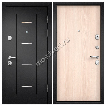 Черная входная дверь в квартиру CHD-12 - купить от производителя Мосдвери Черная входная дверь в квартиру CHD-12